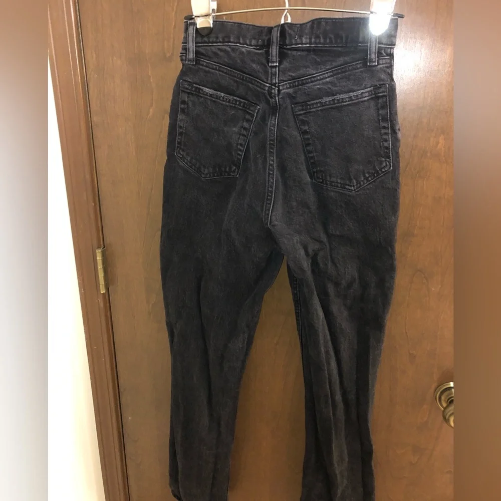 Abercrombie The 90s Straight Ultra High Rise size 25 curve love - Picture 3 of 4